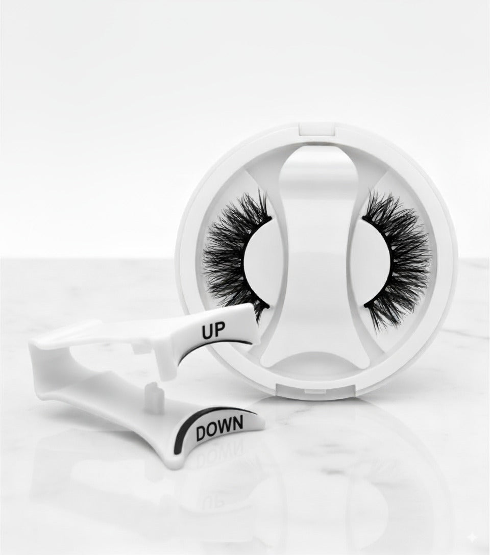 “GlowSence Magnetic Eyelashes – Natural Elegance.”